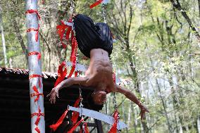 Step Barefoot On The Knife Ladder