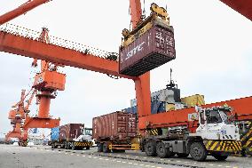 Zhangjiagang port Cargo Throughput Increased