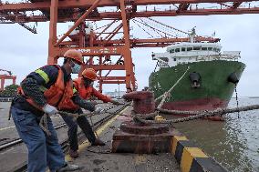 Zhangjiagang port Cargo Throughput Increased