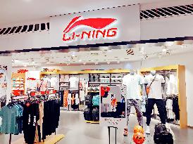 Li Ning's Q1 Earnings Improved