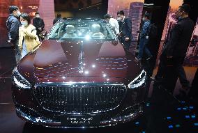 Maybach S480 luxury sedan at the Shanghai Auto Show