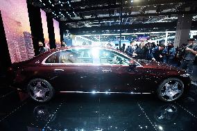 Maybach S480 luxury sedan at the Shanghai Auto Show