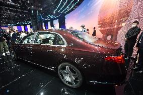 Maybach S480 luxury sedan at the Shanghai Auto Show