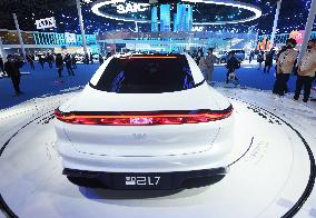 Zhiji L7 Car At The Shanghai Auto Show