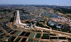 China Shandong Shrimp Ponds