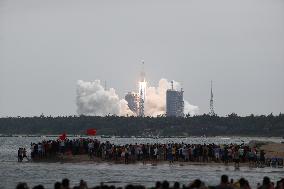 China space station core module launched