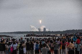 China space station core module launched