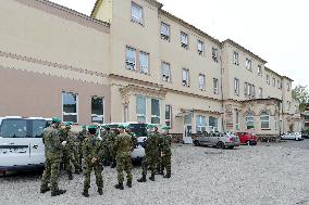 Soldiers in Marianske Lazne