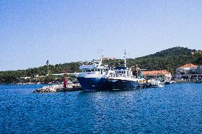 Sali, port, Dugi Otok island