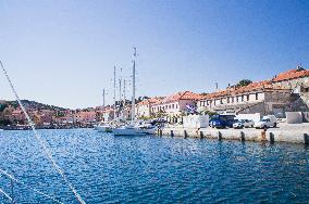 Sali, port, Dugi Otok island