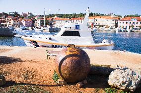 KAPETANIJA SAR (Search And Rescue), Croatian Coast Guard boat, Sali, port, Dugi Otok island