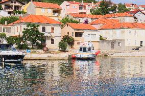 KAPETANIJA SAR (Search And Rescue), Croatian Coast Guard boat, Sali, port, Dugi Otok island