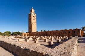 Koutoubia Mosque is the largest mosque in Marrakesh