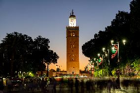 Koutoubia Mosque is the largest mosque in Marrakesh