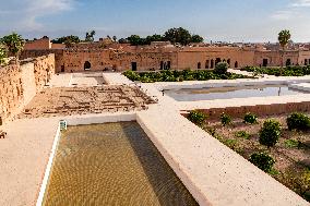 pool in el Badi palace