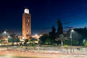 Koutoubia Mosque is the largest mosque in Marrakesh