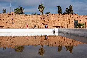 pool in el Badi palace
