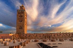 Koutoubia Mosque is the largest mosque in Marrakesh