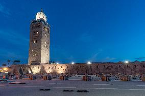 Koutoubia Mosque is the largest mosque in Marrakesh