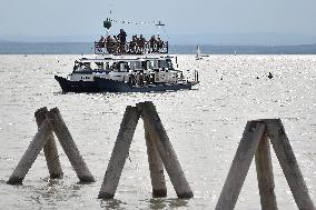 Podersdorf am See, Neusiedler See, tourist, Lake Neusiedl