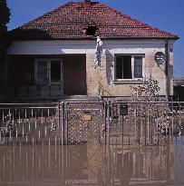 2010 Flood in Poland, the city of Sandomierz