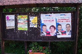 Tomio Okamura, Ruzena Salomonova, Jan Hrncir, poster, SPD