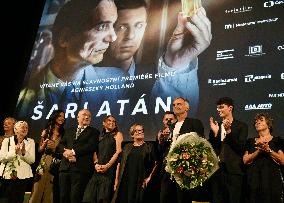 Agnieszka Holland, Ivan Trojan, Charlatan, premiere