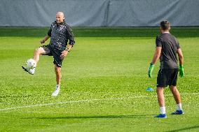 Adrian Gula, Matus Kozacik, training