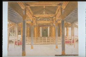 Inside of yushoin's burial ground at shiba zojoji temple