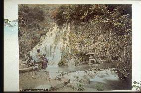 The Tamadare Falls,Yumoto Spa