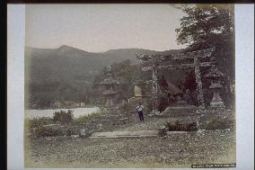 Torii gate of hakone shrine