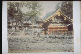 Three sacred storehouses of nikko toshogu shrine