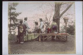 A teahouse at Nogeyama Park