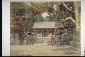 The Niomon Gate,Taiyuin Shrine,Nikko
