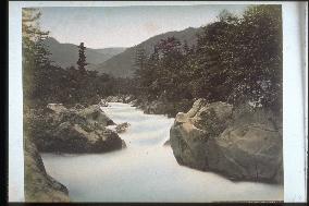 Gamangafuchi deep water at daiyagawa river