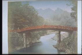 Shinkyo Bridge,the Daiyagawa River