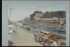 Horikawa canal and zotokuin temple