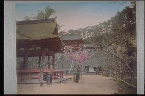 The Kaguraden and honden (inner sanctuary),Tsurugaoka Hachimangu Shrine