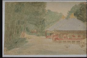 The Jogyo-do and the Hokke-do,Rinnoji Temple