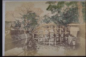 Soribashi bridge at Sumiyoshi Shrine