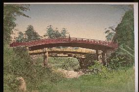 Shinkyo Bridge,the Daiyagawa River