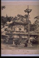 The bell tower at Kofukuji Temple
