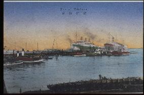 Pier of YOKOHAMA harbour