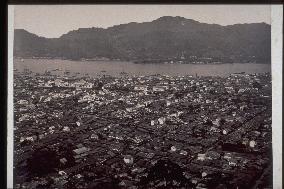 The central district of Nagasaki