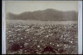 The central district of Nagasaki