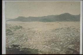 The north part of the central district,Nagasaki