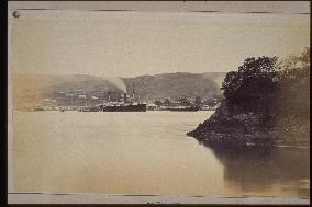 Steamer and the south hillside from akunoura