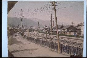 Tracks near Kobe Station