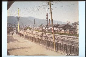 Tracks near Kobe Station