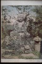 Stone images of Buddha
